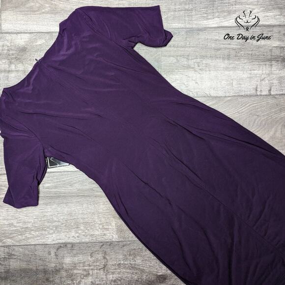 JH Short Sleeve Fit and Flare Dress Size 6 - Picture 7 of 7